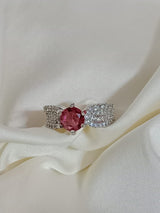 Rose Sparkle Cocktail Ring