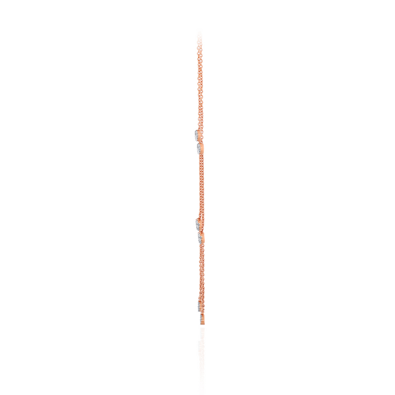 Serene Spark Diamond Gold Necklace