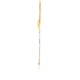 Solo Monstera Stunner Diamond Necklace
