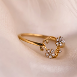 Shiuli Shimmer Diamond Ring