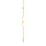 Bonding of Monstera Diamond Necklace