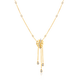 Tropical Leafage Diamond Necklace