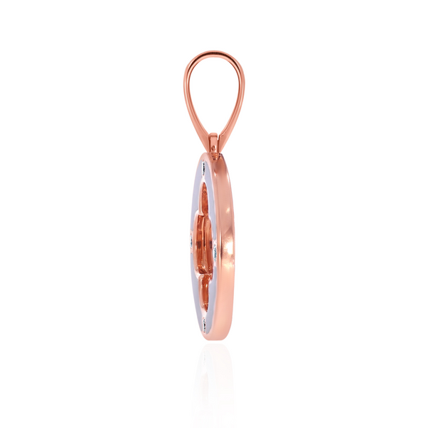 Pisces Ocean Flow Diamond Pendant