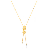 Bonding of Monstera Diamond Necklace