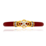 Maroon Infinity Diamond Pola
