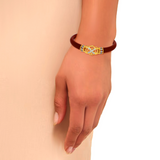 Maroon Infinity Diamond Pola