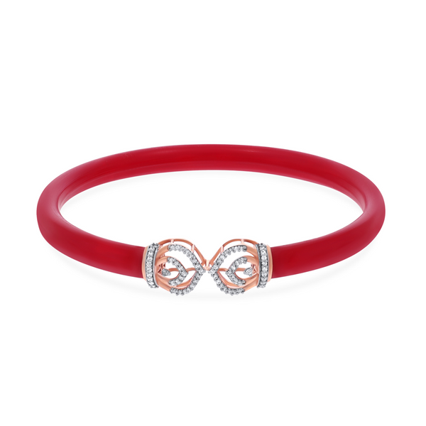 Sparkling Splendour Diamond Pola Bangle