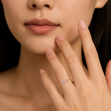 Seamless Spark Diamond Ring