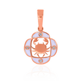 Cancer Moonlit Essence Diamond Pendant