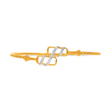 Subtle Symmetry Diamond Noa Bangle
