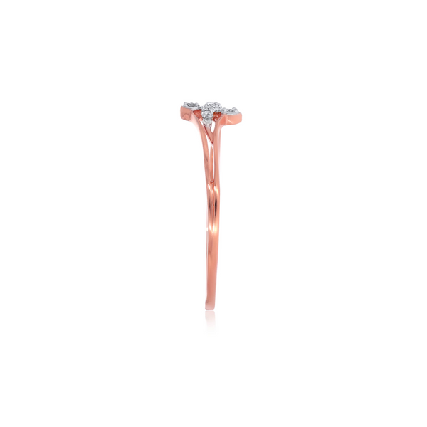 Rosy Buds Diamond Ring