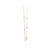 Serene Spark Diamond Gold Necklace