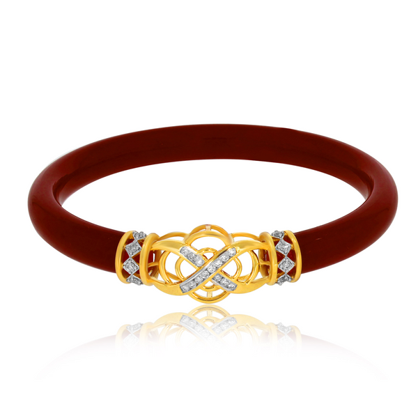 Maroon Infinity Diamond Pola