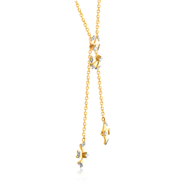 Auspicious Blooms Diamond Necklace