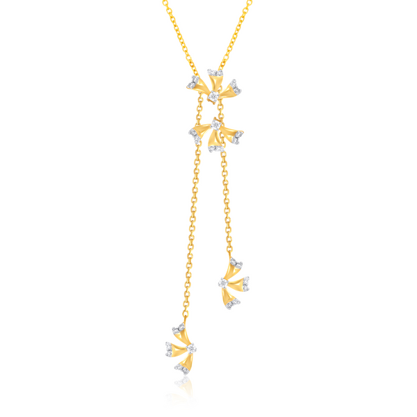 Auspicious Blooms Diamond Necklace