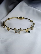 Golden Freedom butterfly Bracelet
