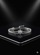 The "Double Tennis Chain" Bracelet