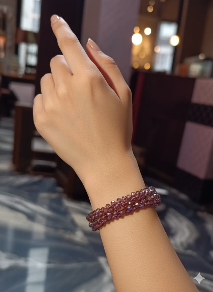The "Amethyst Glow" Bracelet