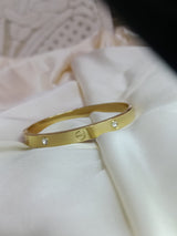 Flutter & Heart Cable Bracelet