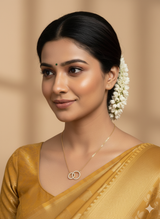 The Eternal Bond Rose gold Mangal Sutra/pendant