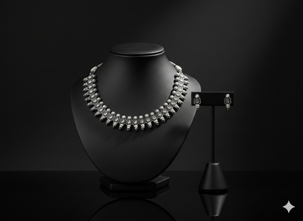 The Tribal Tassel Choker Set