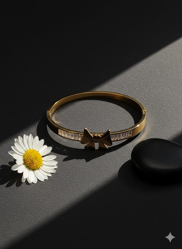 Golden Ribbon Bracelet