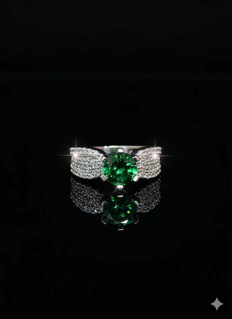 Emerald Isle Sparkle Ring