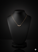 The Rosegold Glitz Tie Pendant