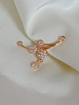 The Rose Gold Floral Mangalsutra/pendant