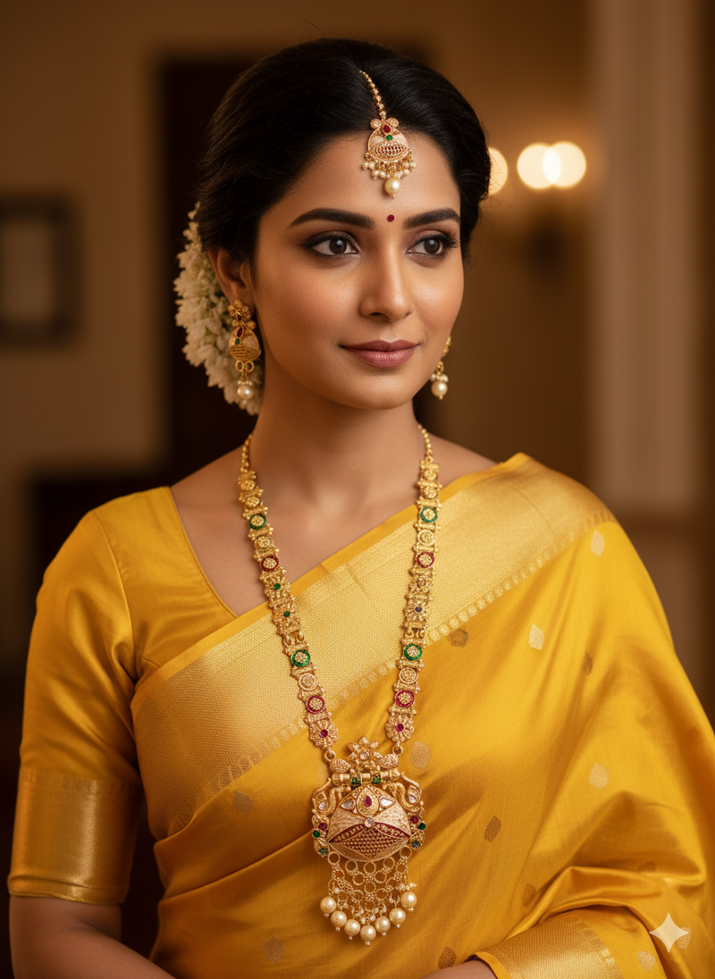 Indian traditional necklace