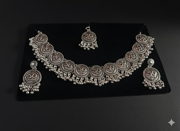 The 50 Paisa heritage Coin Choker