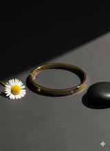 Flutter & Heart Cable Bracelet