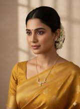 The Chandrika Mangalsutra/pendant  Connector (Auspicious Crescent)