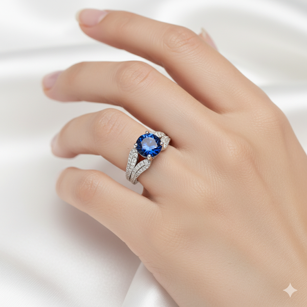 Royal Crest Statement Ring