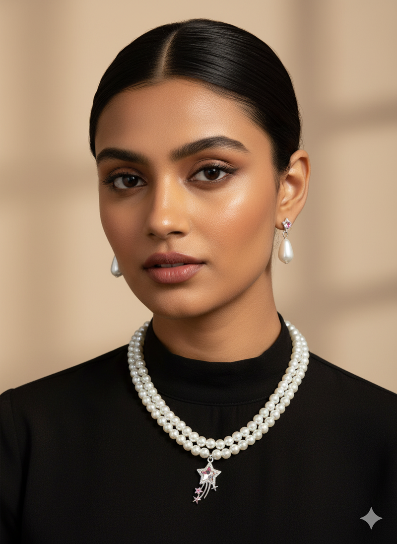 The Modern Starlight Pearl Set