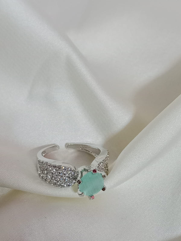 Mint Serenity Ring