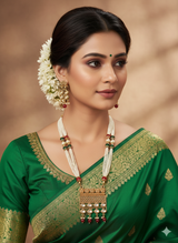 The Meena-Kari Jharokha Necklace