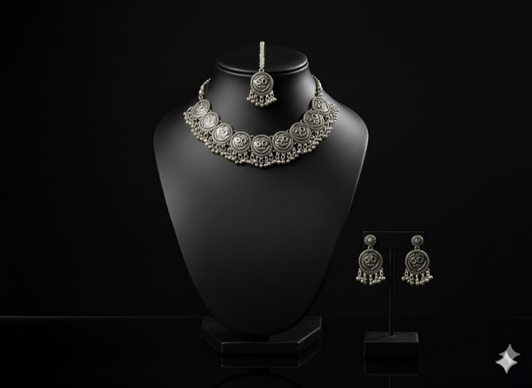 The 50 Paisa heritage Coin Choker