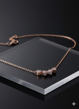 The Rosegold Glitz Tie Pendant