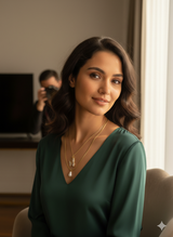 The Dual Nature Butterfly Gold Pendant